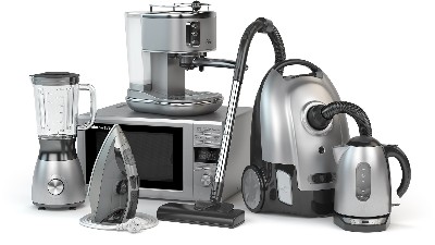 千庫網(wǎng)_家用電器。在 w 上隔離的家用廚房工藝集_攝影圖編號20173254