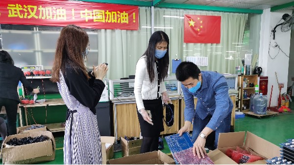 珠海市香洲區(qū)科工信局翁局長一行蒞臨靈科關懷指導抗疫復產(chǎn)